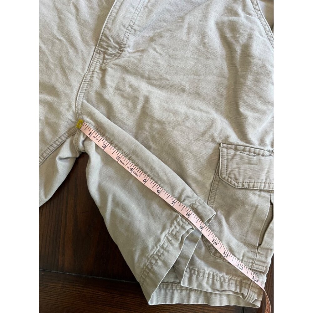 Wolverine Flat Front Khaki Cargo Shorts Men's Size 38" Waist 9" Inseam - Picture 8 of 8